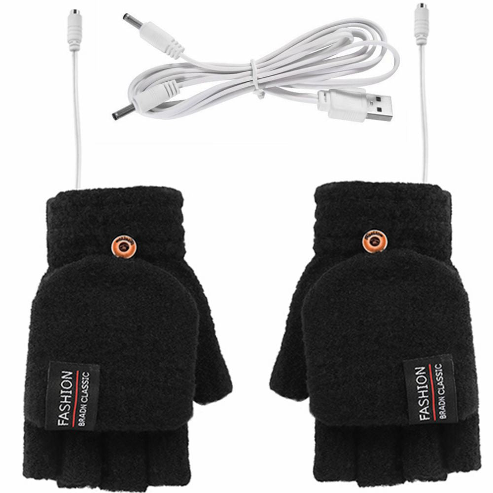 USB Double-sided Electrically Heated Gloves Image