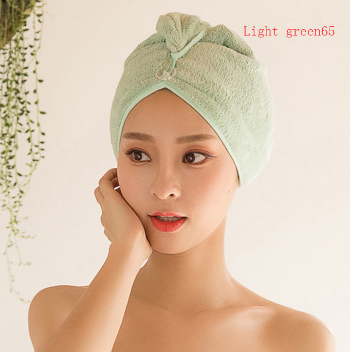 Women's Hair Dryer Cap, Absorbent Dry Hair Towel Image