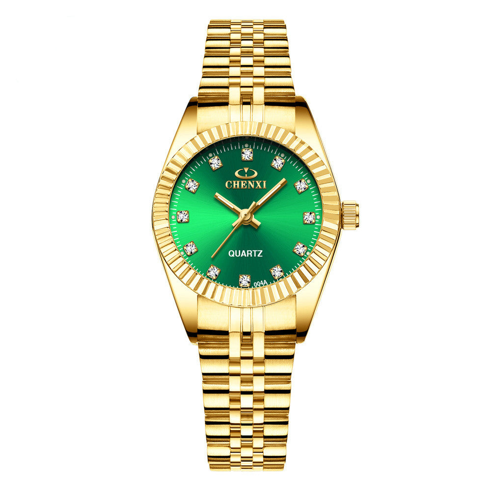 Golden couple watch men Image