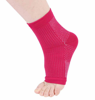 Men Women Anti Fatigue Compression Foot Sleeve Foot Ankle Compression Socks Image