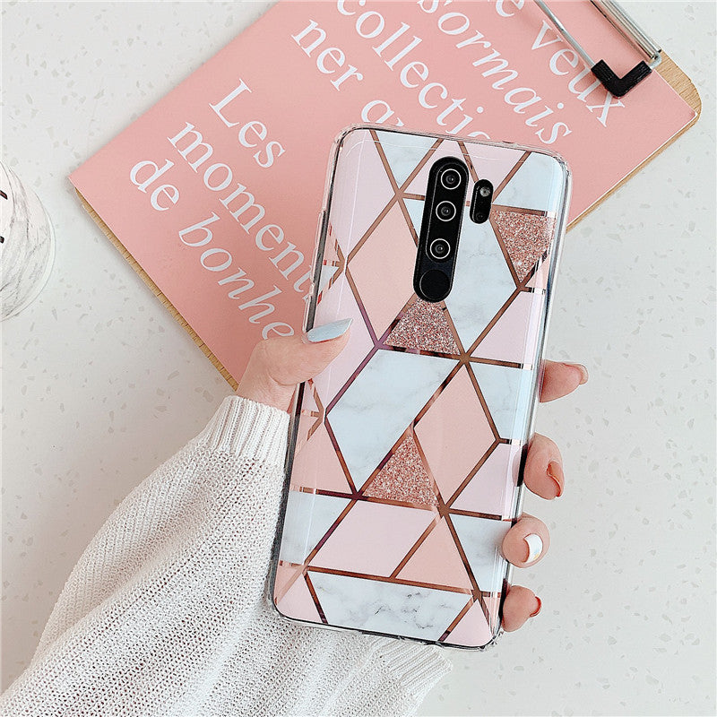 Plating Splice Marble Phone Cases Image