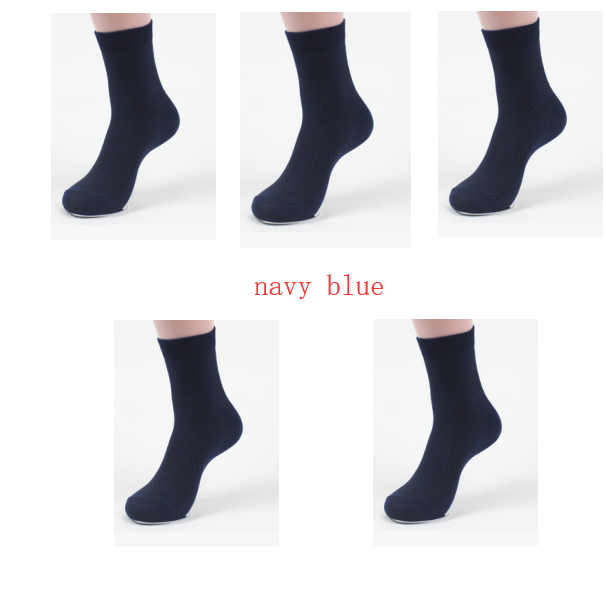 Socks men's new bamboo fiber men's socks Image