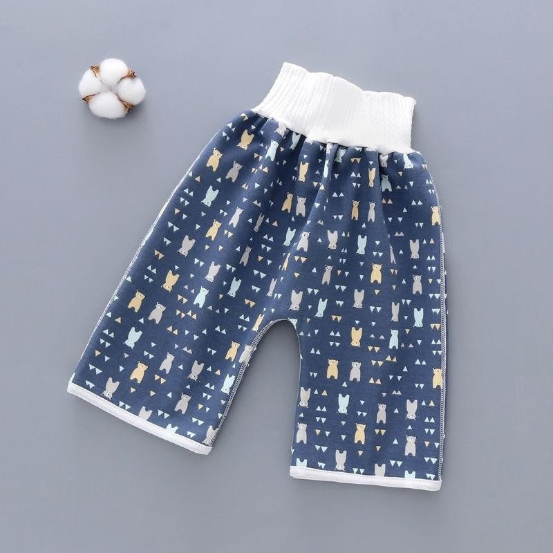 Cotton and bamboo fiber Baby diaper skirt Image