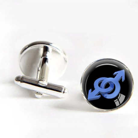 Gay Pride Cufflinks Image