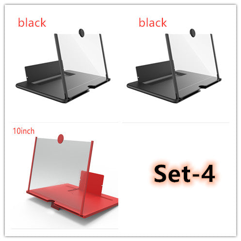 3D Screen Magnifier Signal Booster Mobile Screen Lightweight Foldable Magnifying Glass Image