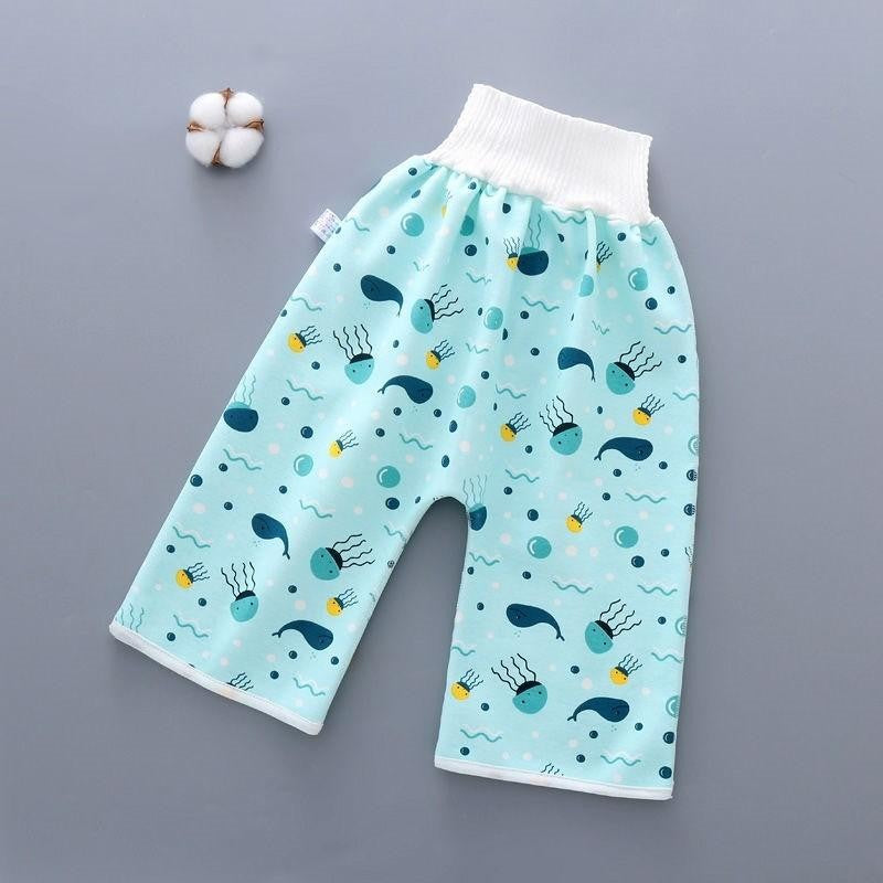 Cotton and bamboo fiber Baby diaper skirt Image