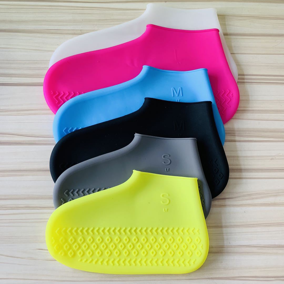 Silicone Shoe Cover Waterproof Rainproof Anti-slip Sleeve Image