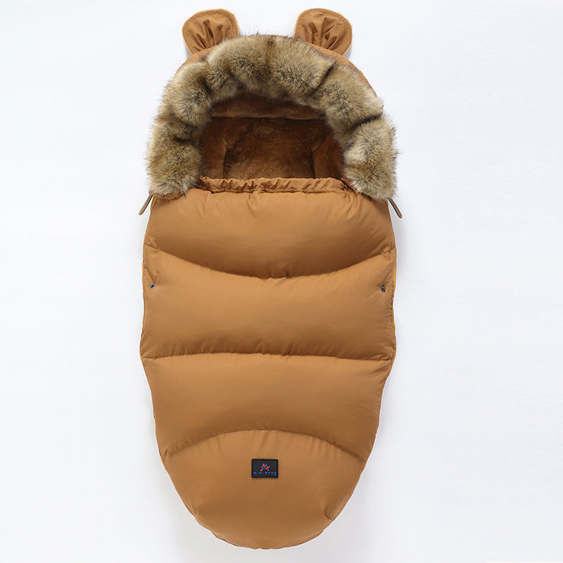 Baby warm sleeping bag Image