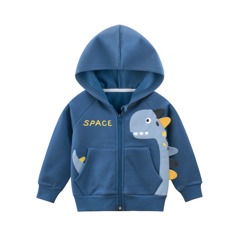 Children's Jacket Sweater Fleece Baby Boy Clothes Image