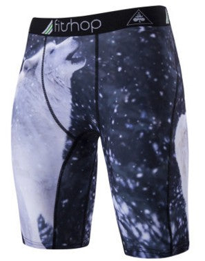 Men's Animal Compression Shorts