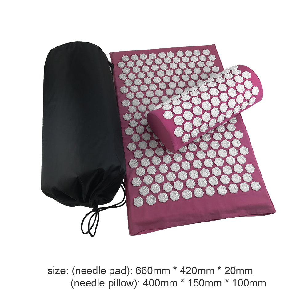 Massager Cushions Lotus Acupressure Mats Pillow Yoga Mats Image