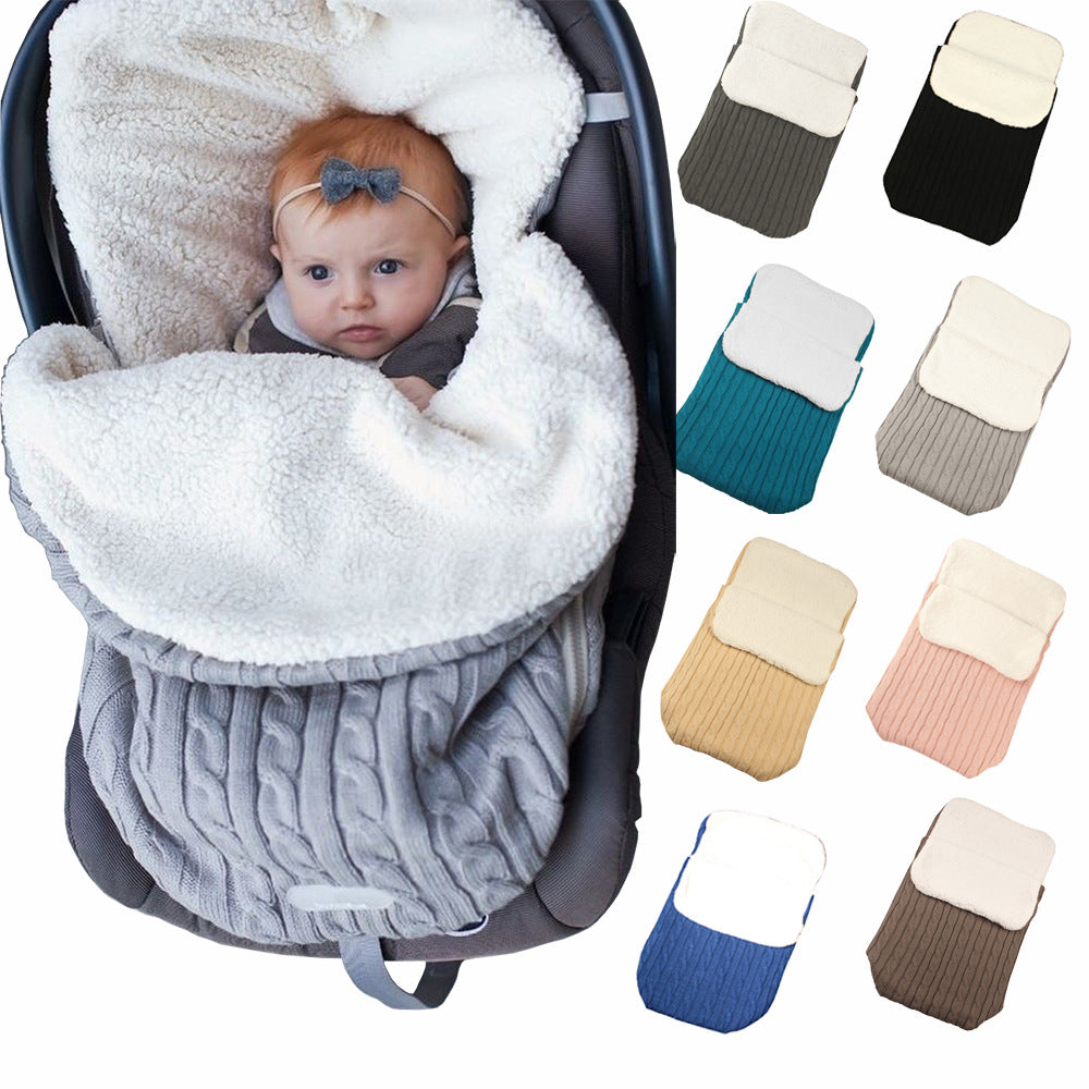 Baby Stroller Sleeping Bag Winter Body Keep Warm Image