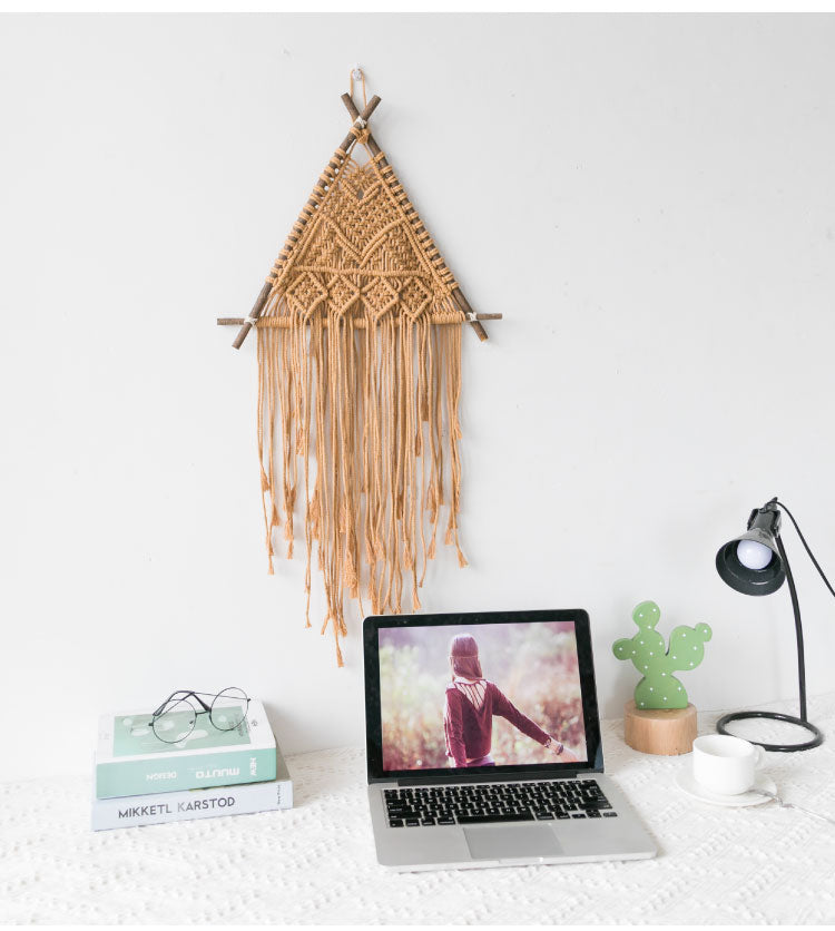 Macrame Wall Hanging Nordic Indoor Wall Tapestry Image