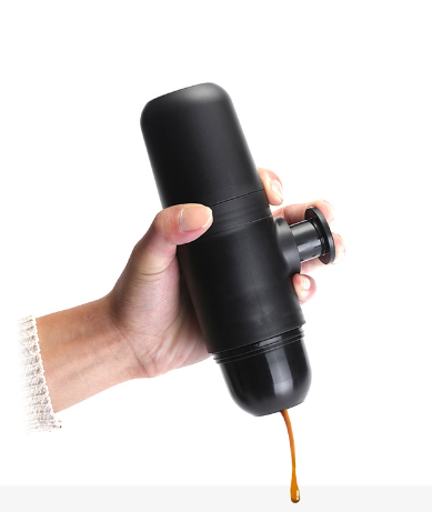 Condensed portable mini coffee machine Image