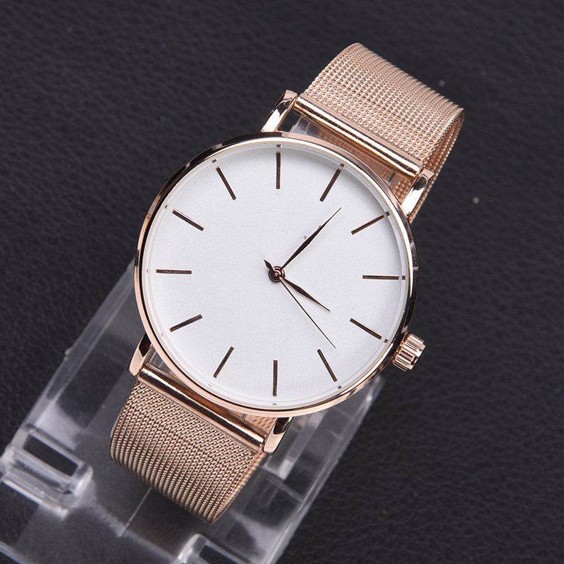 Steel-Band Fashion Quartz Watch Image