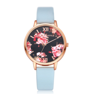 High Quality Fashion Leather Strap Rose Gold Women Watch Casual Love Heart Quartz Wrist Watch Women Dress Ladies Luxury Watches Image