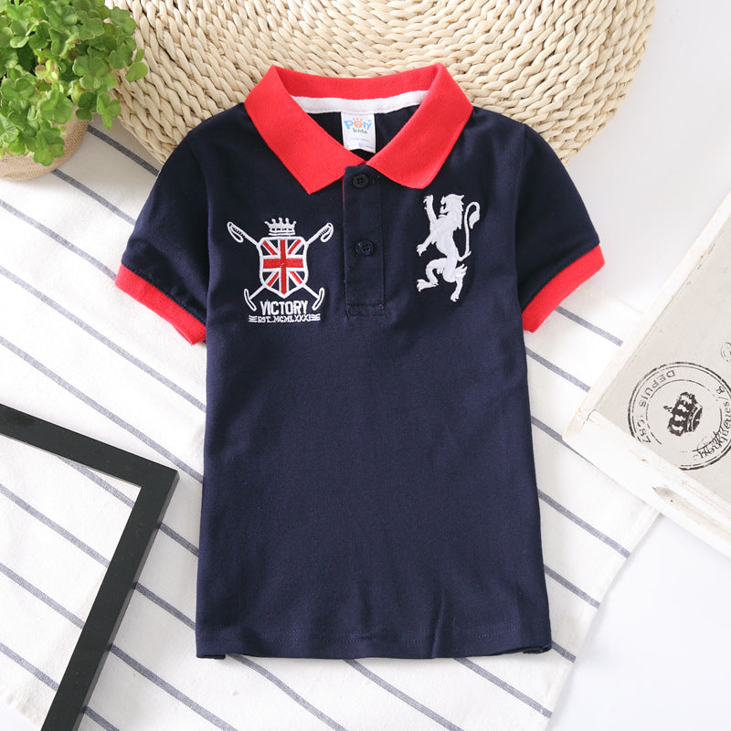 polo kids shirt boys Image