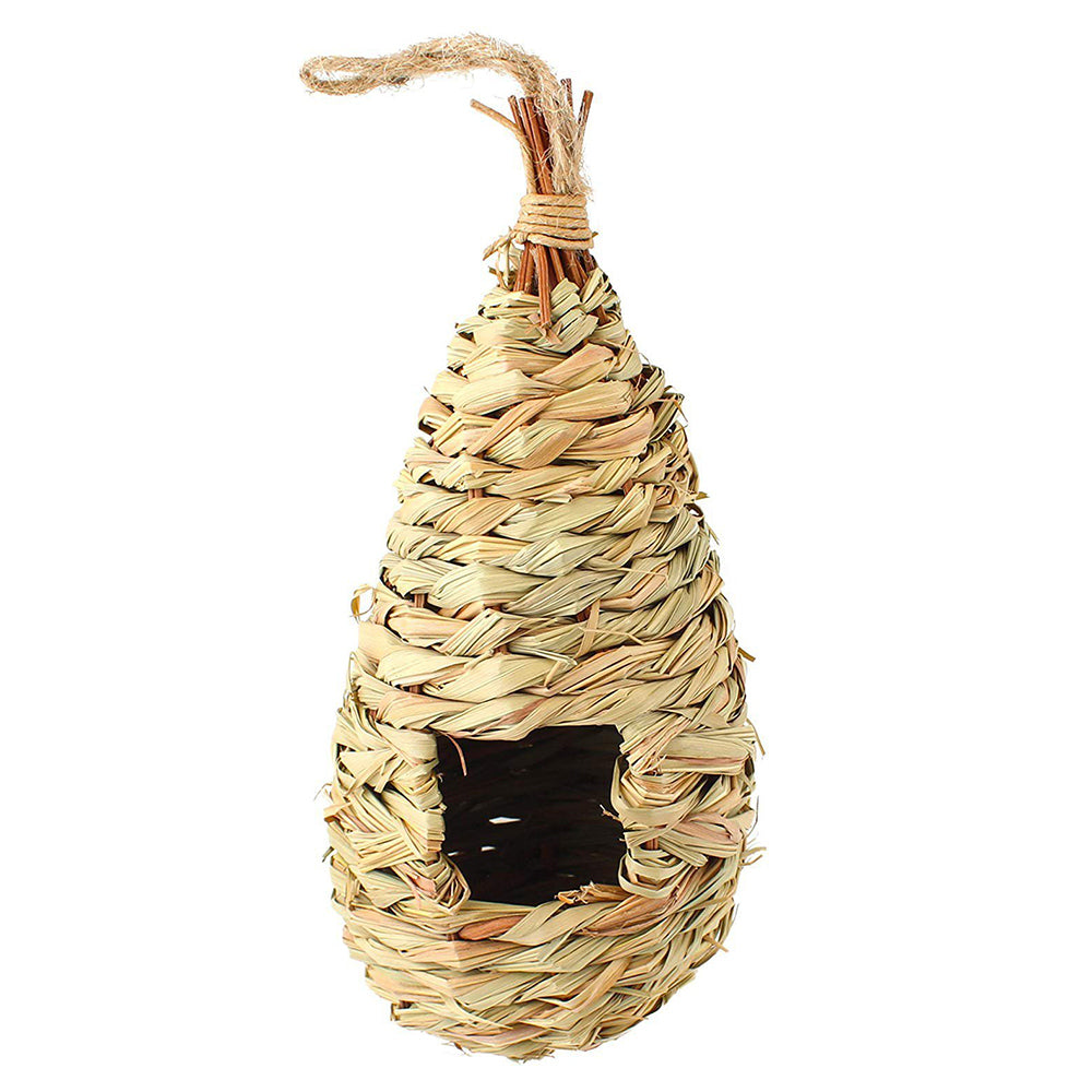 Hand-woven bird nest Image