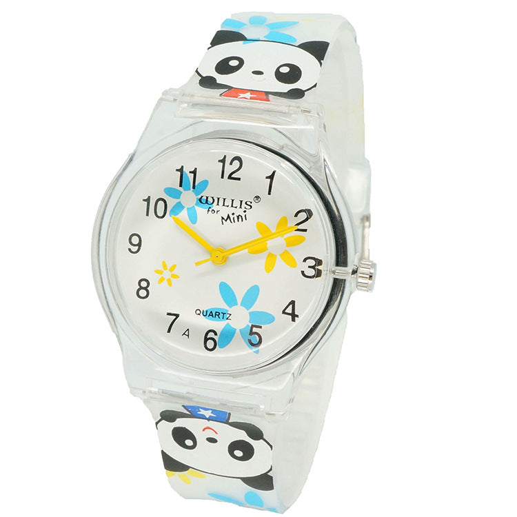 Cute girl watch quartz watch Image