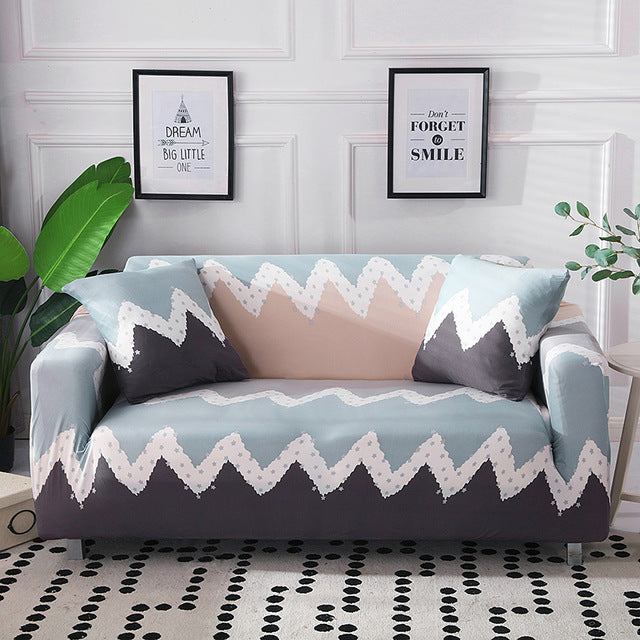 Printed sofa cushion sofa cover sofa cover Image