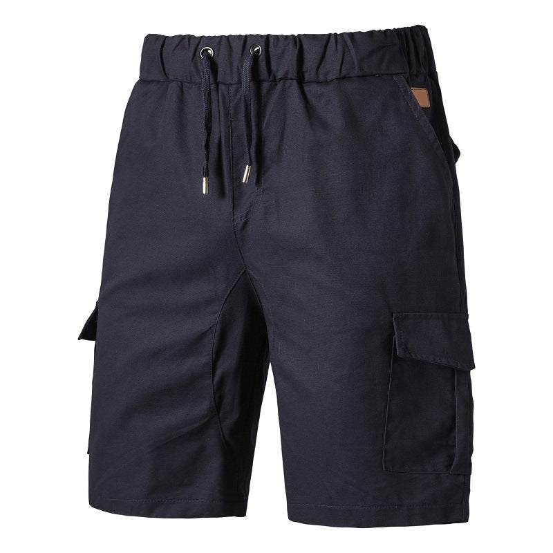 Casual tooling multi-pocket casual men's shorts Image