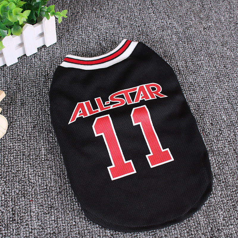 Hot World Cup Ball Spring And Summer Dog Vest Pet Supplies Image