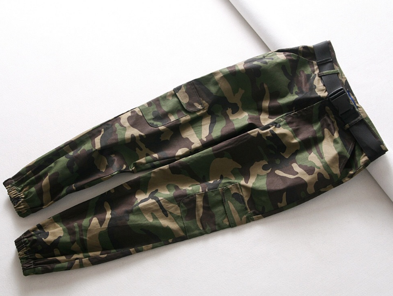 New Camouflage Workwear Denim Casual Pants Harem Pants Image