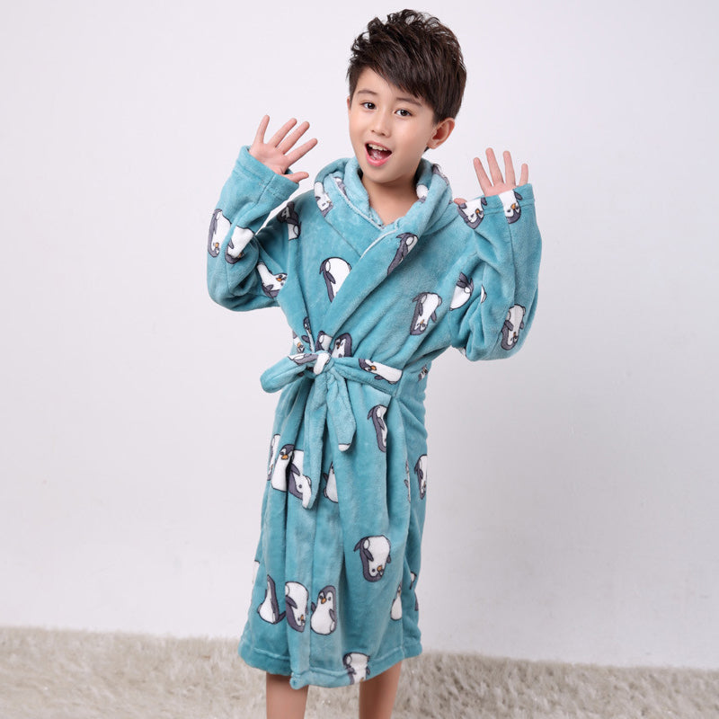 Flannel children's nightgown Image