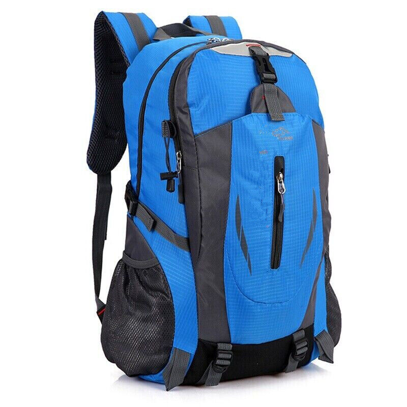 40L Waterproof Large Bag Backpack Camping Hiking Walking Outdoor Travel Rucksack Random Color Image