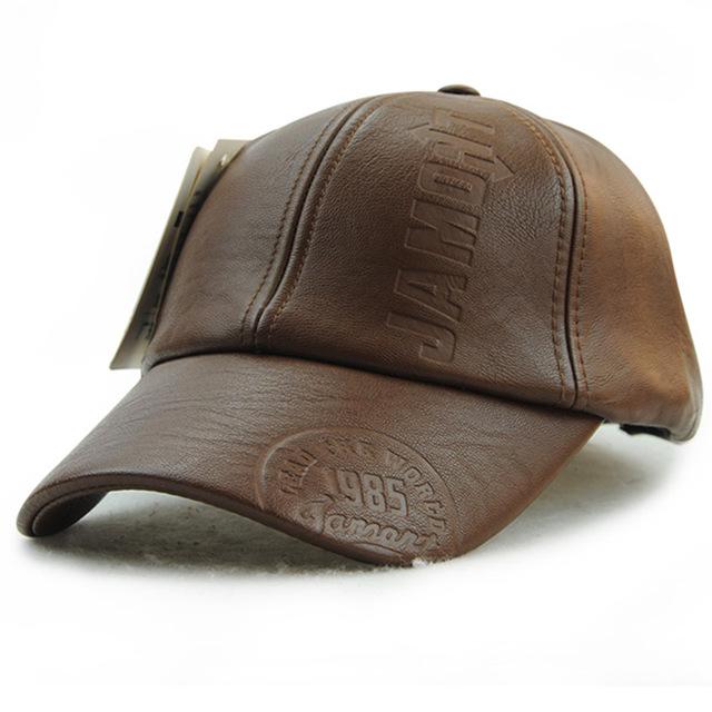 Men Leather Hats Image