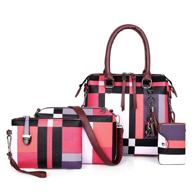 New Luxury Handbags Plaid Women Bags Designer Image