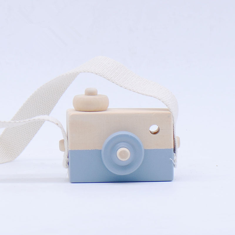 Cute Wooden Toys Camera Baby Kids Image