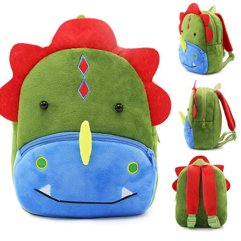 kindergarten small school bag animal backpack Image