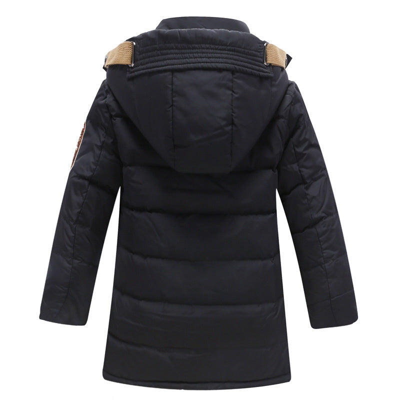 '-30 Degree Children's Winter Jackets Duck Down Padded Children Clothing 2021 Big Boys Warm Winter Down Coat Thickening Outerwear Image