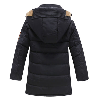 '-30 Degree Children's Winter Jackets Duck Down Padded Children Clothing 2021 Big Boys Warm Winter Down Coat Thickening Outerwear