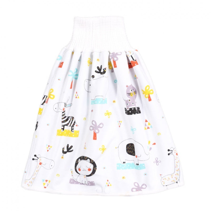 Cotton and bamboo fiber Baby diaper skirt Image