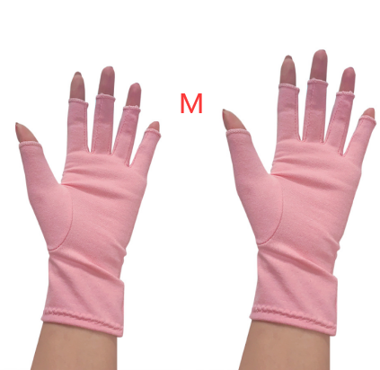 Breathable Health Care Half Finger Gloves Image