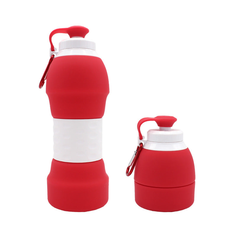 Silicone folding water bottle Image