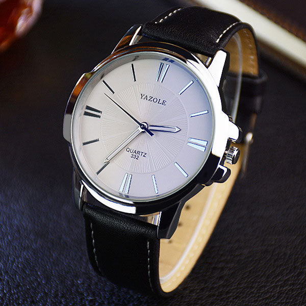 YAZOLE 2021 Fashion Quartz Watch Men Watches Top Brand Luxury Male Clock Business Mens Wrist Watch Hodinky Relogio Masculino Image