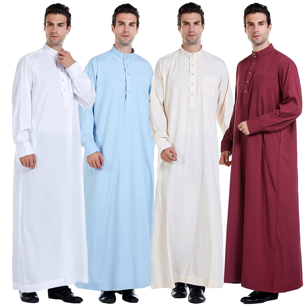 Muslim Arab Middle Eastern Men's Robe Image