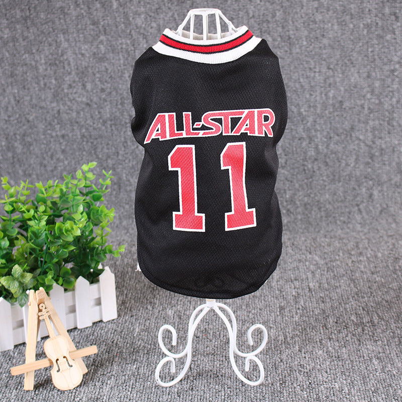 Hot World Cup Ball Spring And Summer Dog Vest Pet Supplies Image