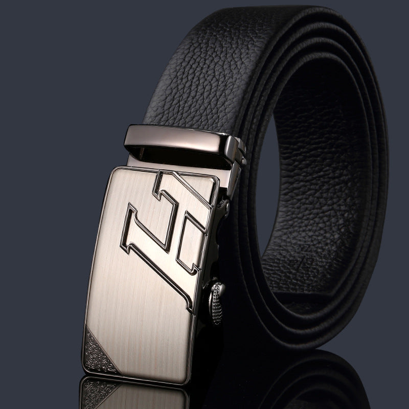 Belt men's automatic buckle Image