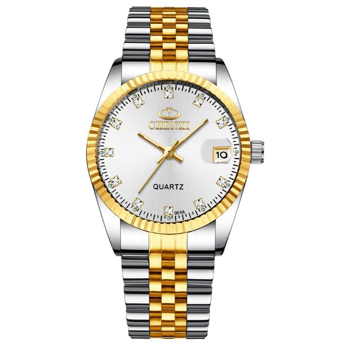 Golden couple watch men Image