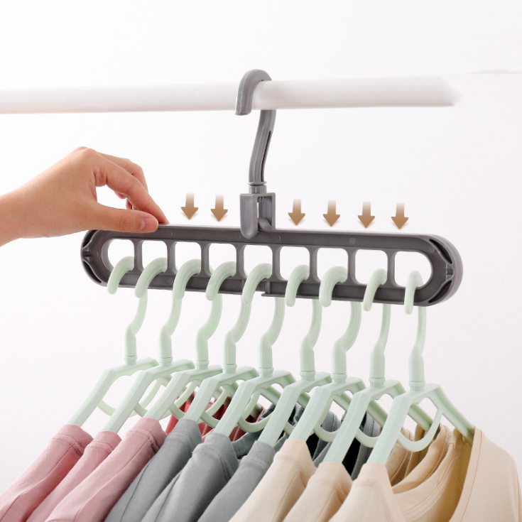 Clothes Hanger Plastic Storage Hanger Hanger Hook Image