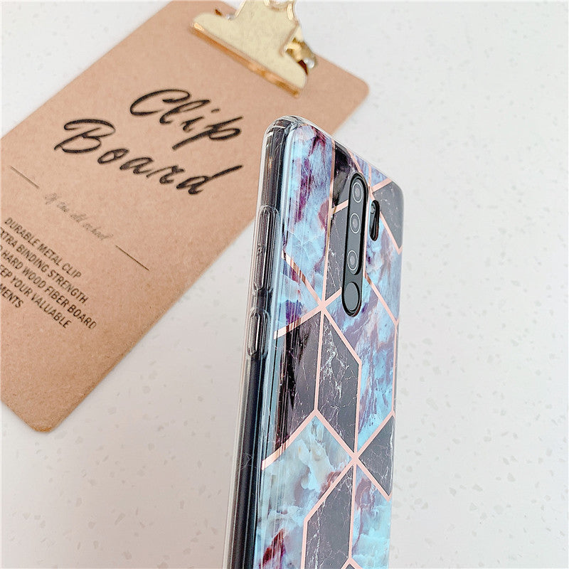 Plating Splice Marble Phone Cases Image