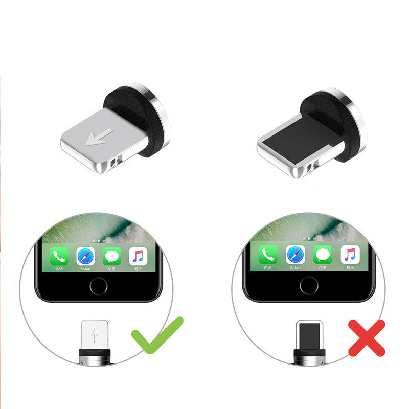 Magnetic Cable LED Magnet Charger Cable USB Cable & USB Type-C USB C Image