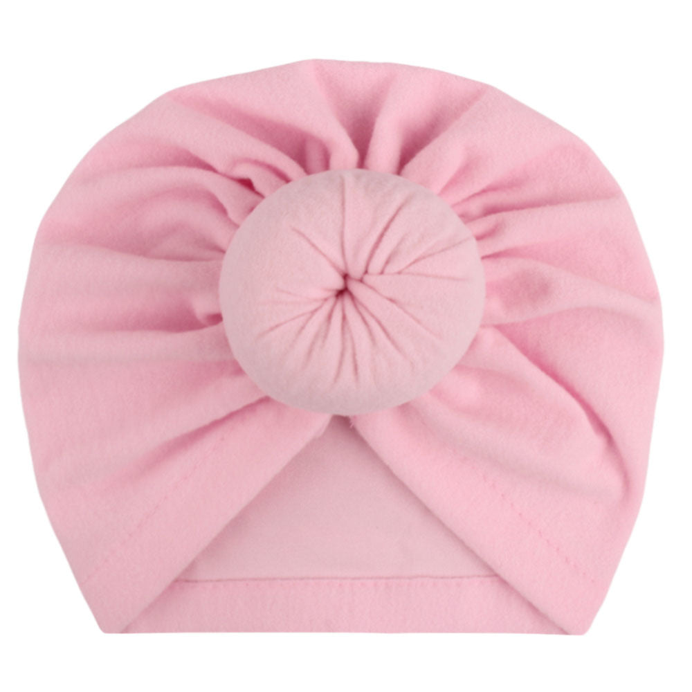 Children's turban hat baby knotted Indian beanie Image