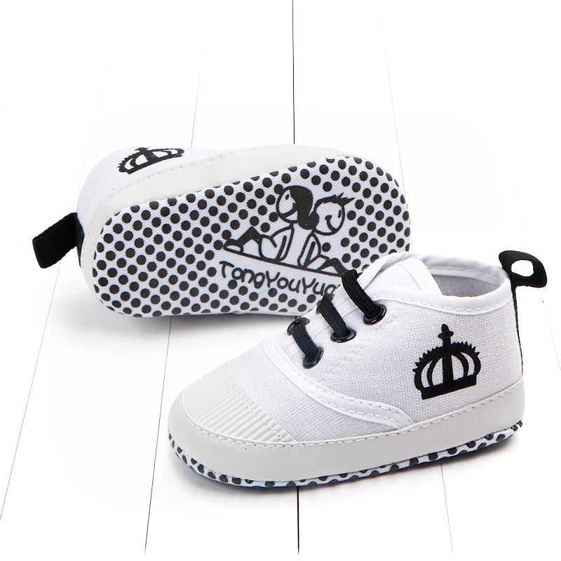 Canvas baby baby shoes children shoes toddler shoes Image