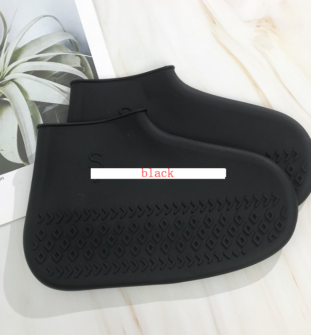 Silicone Shoe Cover Waterproof Rainproof Anti-slip Sleeve Image