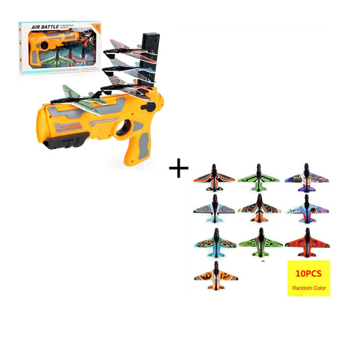 Children's Outdoor Boy Toys Hand Throwing Spin Glider Model Launcher Image